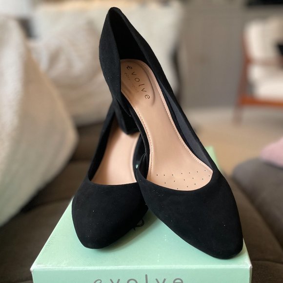 New Easy Spirit Juliet D'Orsay Evolve Heels Size 7.5 - Picture 1 of 7